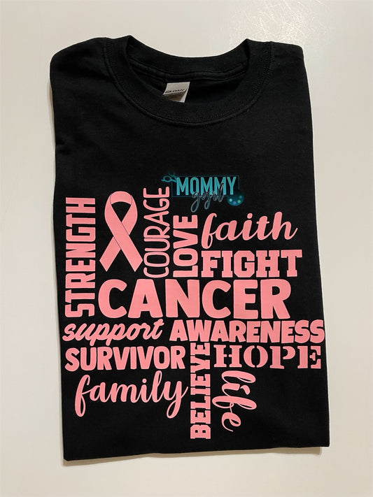 Pink Ribbon Cancer Awareness Shirt